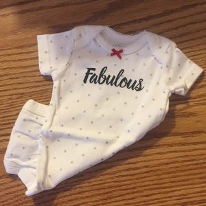 Super Cute Glitter n Bow Onesie